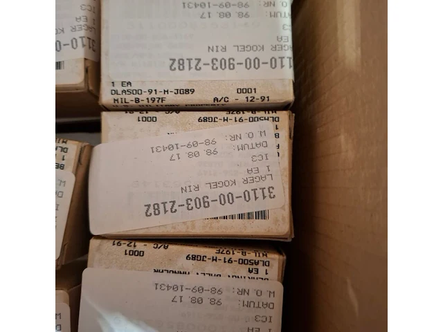 Partij kogellagers, o.a. bell fibre products - afbeelding 7 van  7