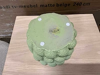 Partij kolibri home potten lime 12x12cm (66x) - afbeelding 2 van  4