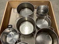 Partij kookpannen, 9 stuks - afbeelding 3 van  3