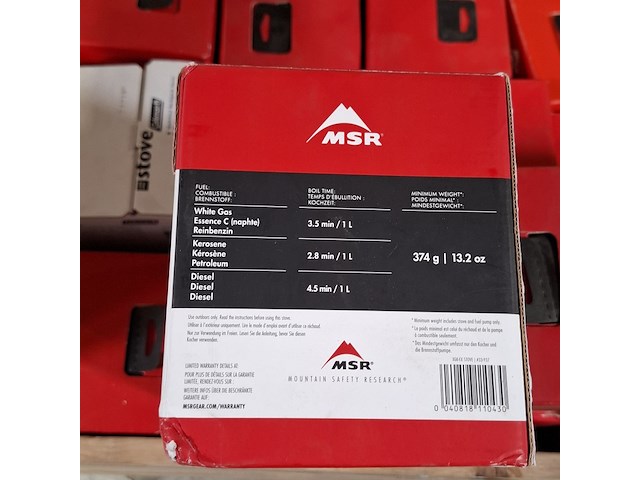 Partij kooktoestellen, o.a. msr en coleman, diverse type's - afbeelding 5 van  10