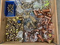 Partij koperen en messing fittingen - afbeelding 2 van  3