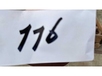 Partij koperen scheepslampen - afbeelding 5 van  6