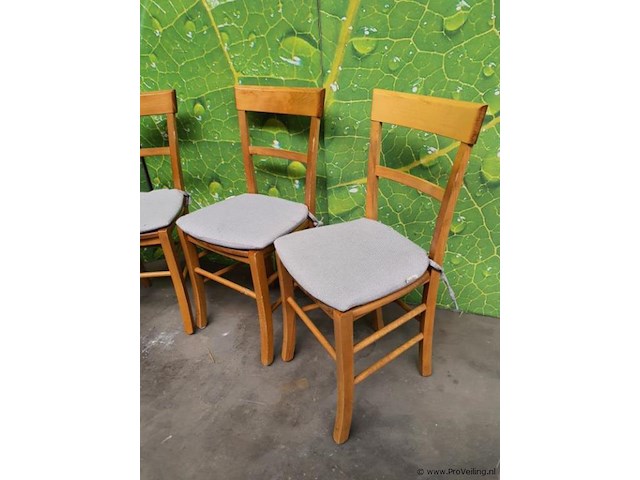 Partij kopidakis stoelen met kussens - 4 stuks - afbeelding 3 van  7