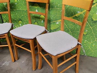 Partij kopidakis stoelen met kussens - 4 stuks - afbeelding 3 van  7
