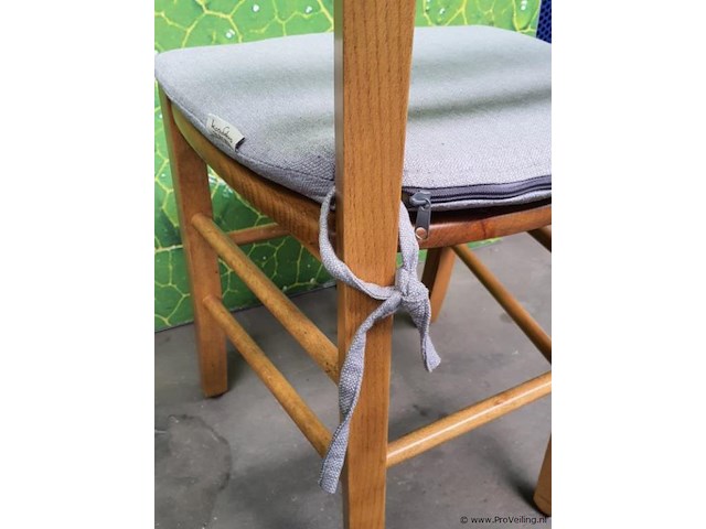 Partij kopidakis stoelen met kussens - 4 stuks - afbeelding 6 van  7