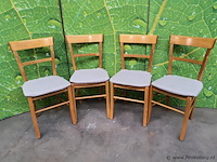 Partij kopidakis stoelen met kussens - 4 stuks - afbeelding 1 van  7