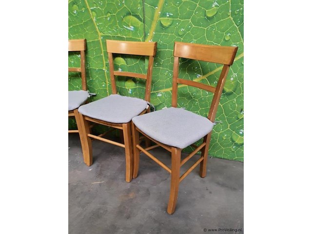 Partij kopidakis stoelen met kussens - 4 stuks - afbeelding 2 van  7