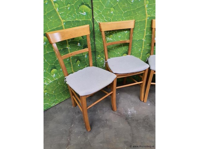 Partij kopidakis stoelen met kussens - 4 stuks - afbeelding 3 van  7