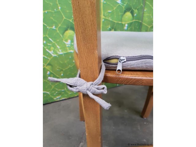 Partij kopidakis stoelen met kussens - 4 stuks - afbeelding 6 van  7