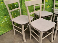 Partij kopidakis stoelen met kussens - 6 stuks - afbeelding 3 van  10