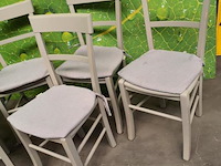 Partij kopidakis stoelen met kussens - 6 stuks - afbeelding 4 van  10