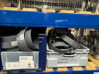 Partij koppelstukken en beugels, aerfoam en ubifit, grijs - afbeelding 3 van  14