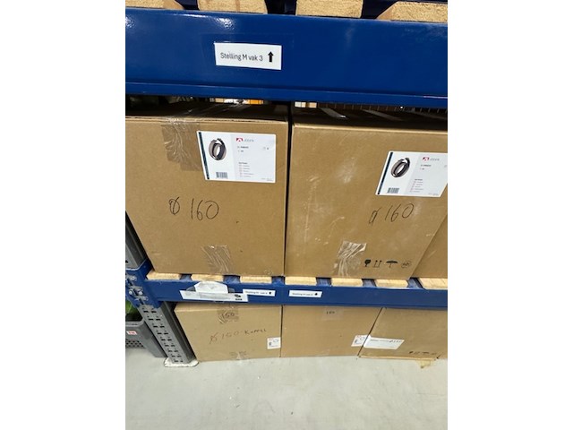 Partij koppelstukken en beugels, aerfoam en ubifit, grijs - afbeelding 10 van  14