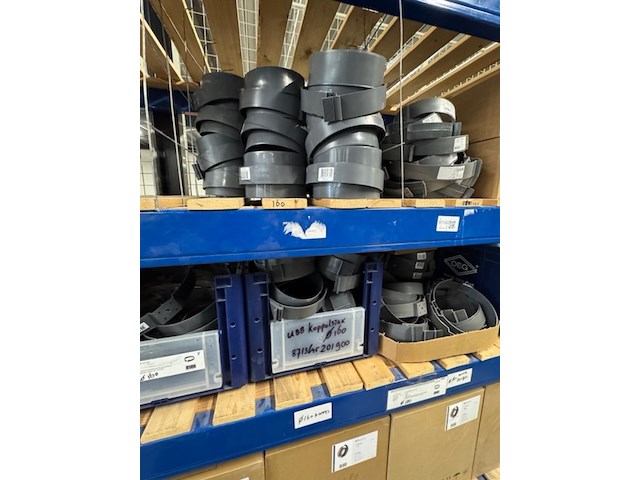 Partij koppelstukken en beugels, aerfoam en ubifit, grijs - afbeelding 13 van  14