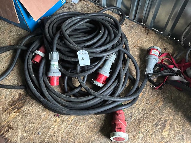 Partij krachtstroom kabel - afbeelding 1 van  4