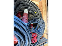 Partij krachtstroom kabels 400v in pallet - afbeelding 3 van  4