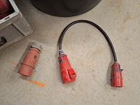 Partij krachtstroom kabels en koppelstukken - afbeelding 6 van  6