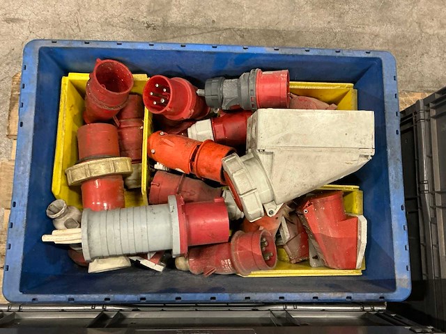 Partij krachtstroom stekkers - afbeelding 2 van  2