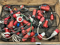 Partij krachtstroomverleng/verloopstekkers - afbeelding 1 van  5