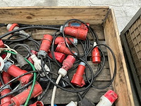 Partij krachtstroomverleng/verloopstekkers - afbeelding 4 van  5