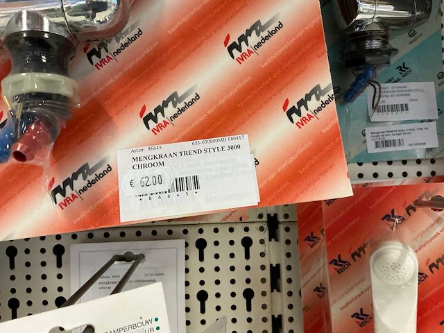 Partij kranen en toebehoren (45x) - afbeelding 11 van  29