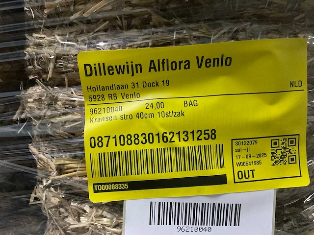 Partij kransen stro - afbeelding 6 van  8