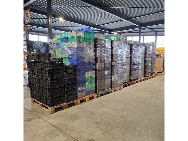 Partij kratten, diverse soorten en maten - afbeelding 1 van  18