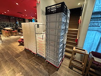 Partij kratten met transportkarren en rolcontainers - afbeelding 2 van  5