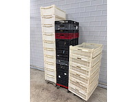 Partij kratten op transport dolly (30x) - afbeelding 3 van  3