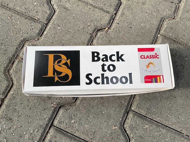 Partij krijt en potloden - pakje 10 stuks (8640x) - afbeelding 1 van  3