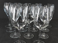 Partij kristallen wijnglazen in doos - afbeelding 1 van  5