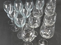 Partij kristallen wijnglazen in doos - afbeelding 4 van  5