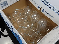 Partij kristallen wijnglazen in doos - afbeelding 5 van  5