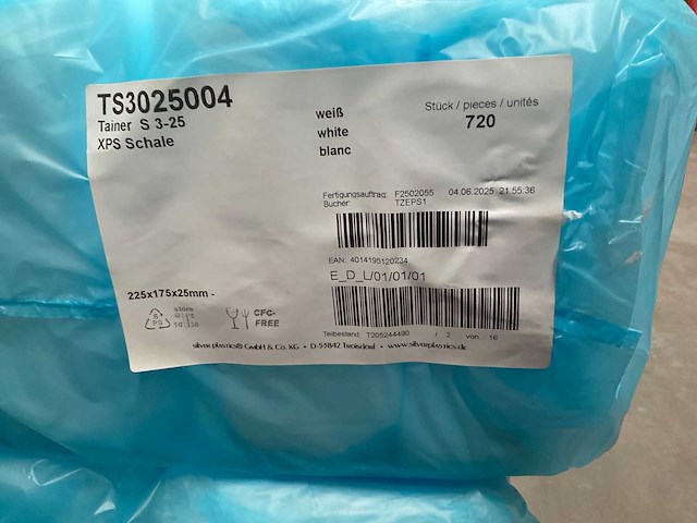 Partij kunsstof schaaltjes (8330x) - afbeelding 2 van  6