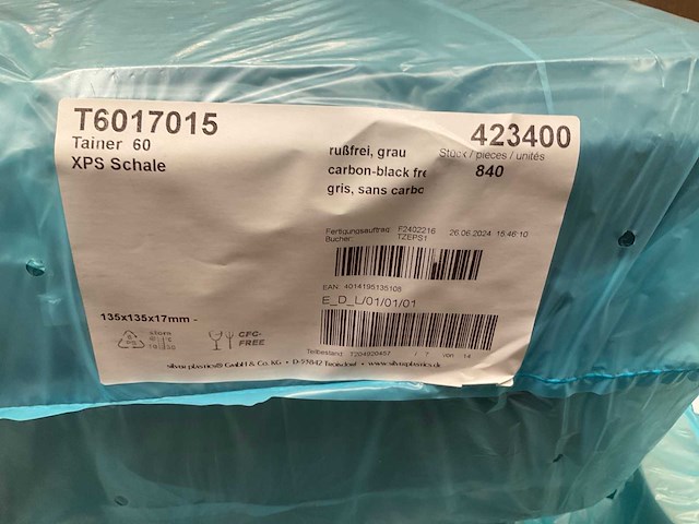 Partij kunsstof schaaltjes (8330x) - afbeelding 6 van  6