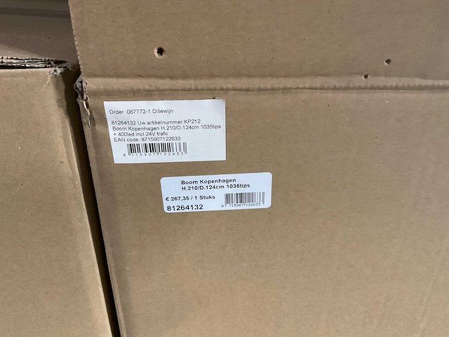 Partij kunst kerstbomen - afbeelding 3 van  9