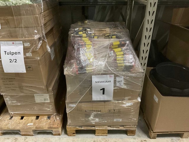 Partij kunstbloemen tulpen - afbeelding 5 van  12