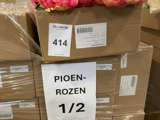 Partij kunstbloemen - afbeelding 7 van  8
