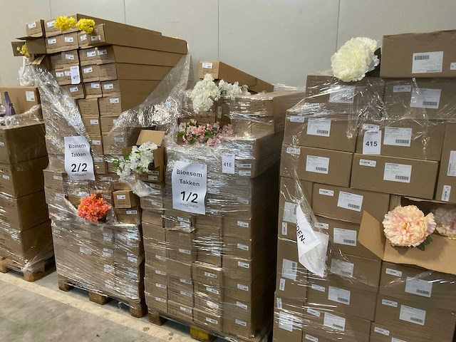 Partij kunstbloemen - afbeelding 1 van  9