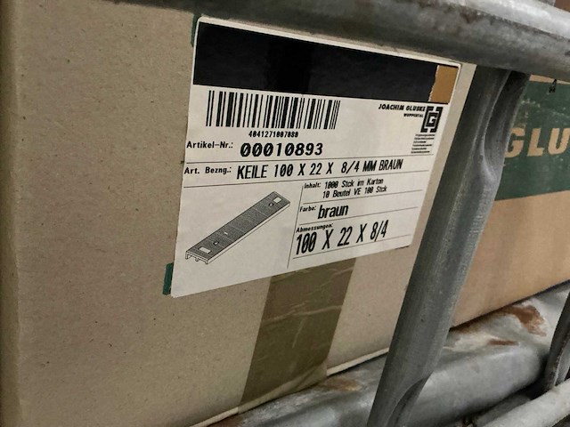 Partij kunstof tunnelblokjes/keggen - afbeelding 5 van  13