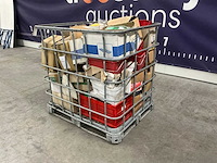 Partij kunstof tunnelblokjes/keggen - afbeelding 1 van  9