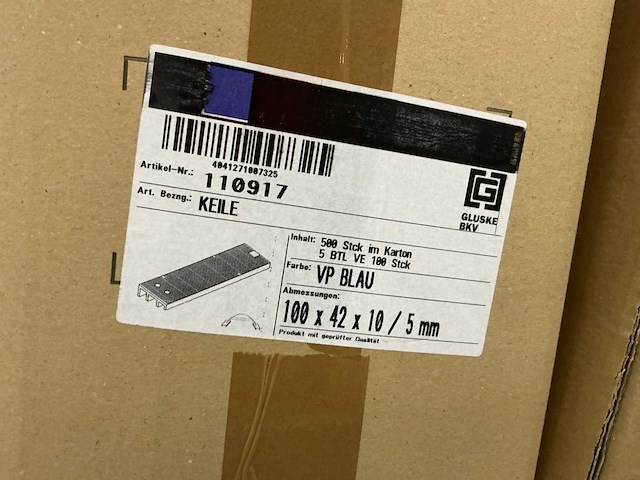 Partij kunstof tunnelblokjes/keggen - afbeelding 3 van  12