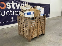 Partij kunstof tunnelblokjes/keggen - afbeelding 2 van  7