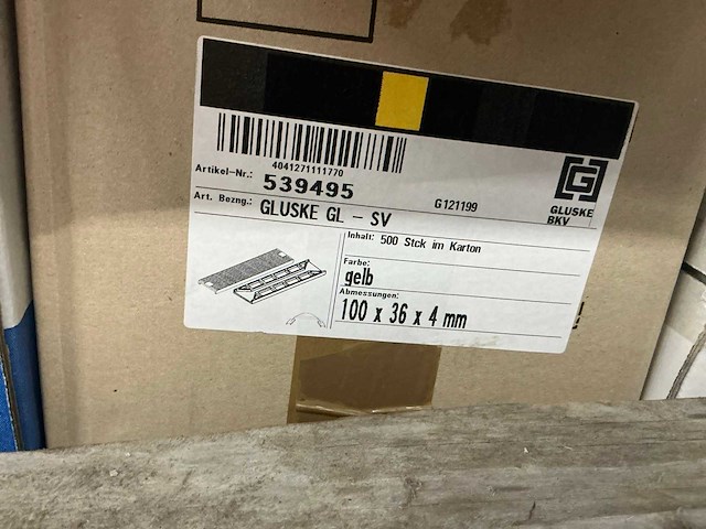 Partij kunstof tunnelblokjes/keggen - afbeelding 5 van  7