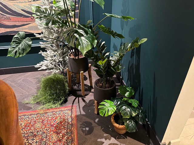 Partij kunstplanten in pot - afbeelding 1 van  6