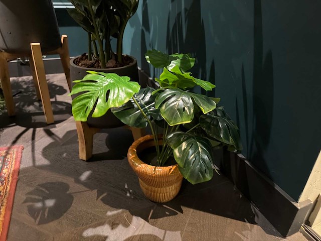 Partij kunstplanten in pot - afbeelding 3 van  6