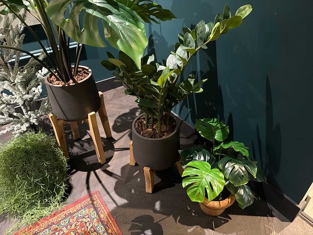 Partij kunstplanten in pot - afbeelding 4 van  6