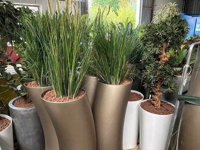 Partij kunstplanten / scheidingswanden - afbeelding 6 van  16