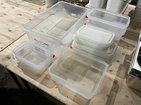 Partij kunststof bewaarbakken en deksels - afbeelding 4 van  4