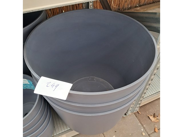 Partij kunststof bloempotten ts collection - afbeelding 5 van  13